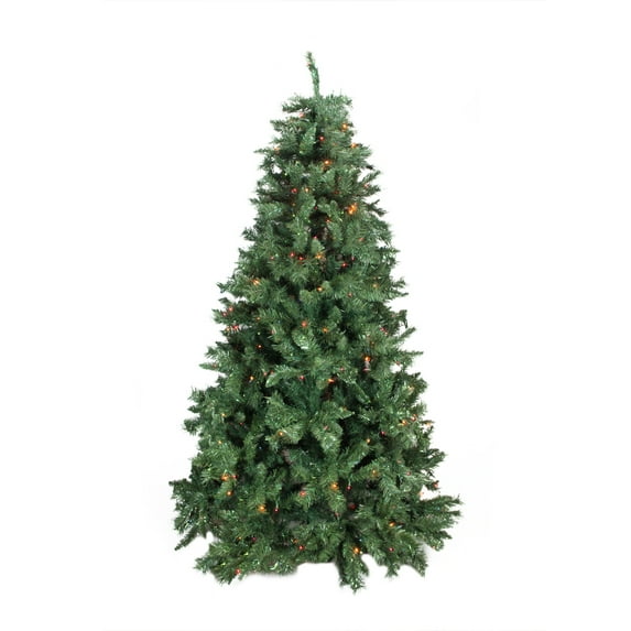 Northlight 6.5' Prelit Artificial Christmas Tree Medium Minetoba Pine - Multi-Color Lights