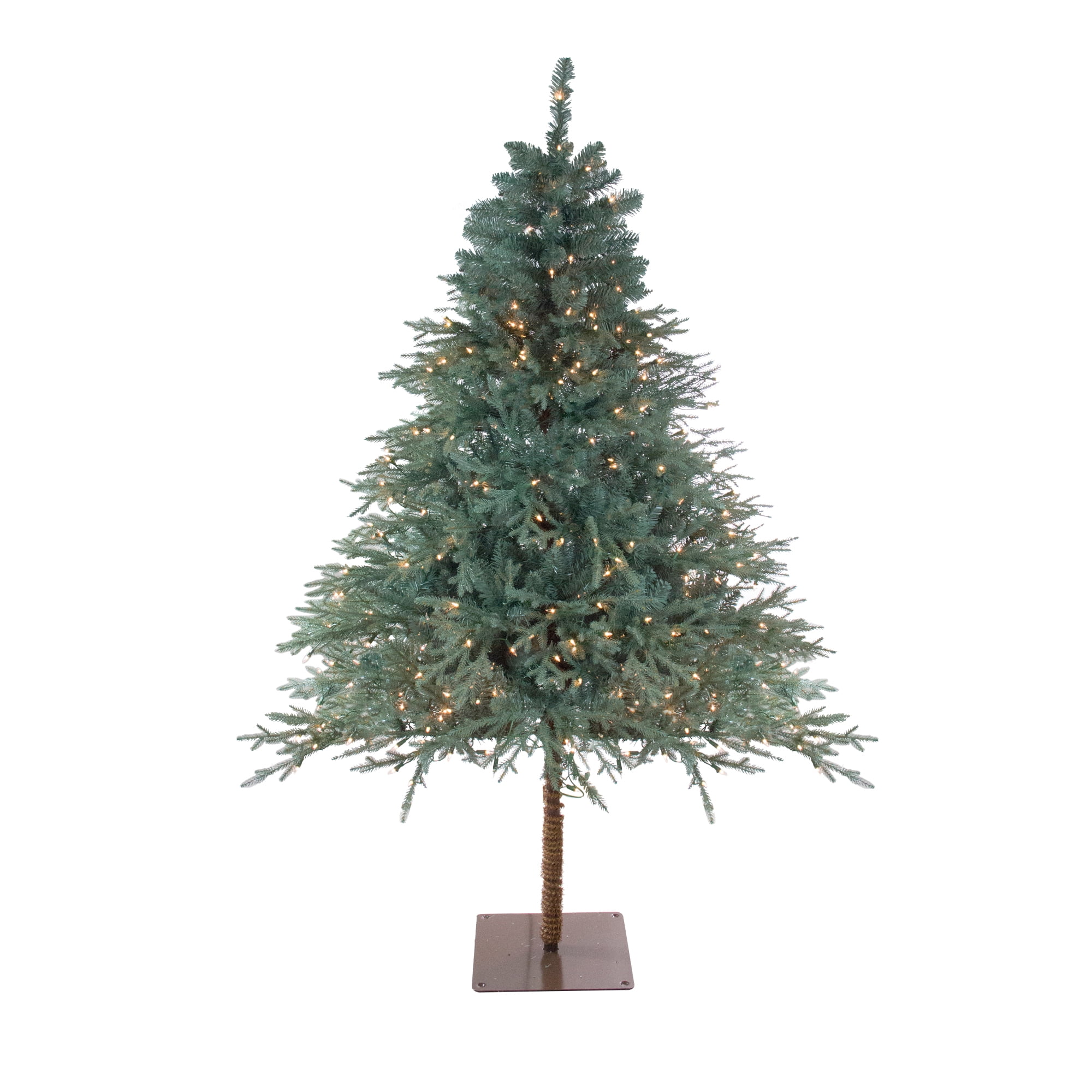 Northlight 6.5' x 54" Pre-Lit Fairbanks Alpine Artificial Christmas Tree - Clear Lights