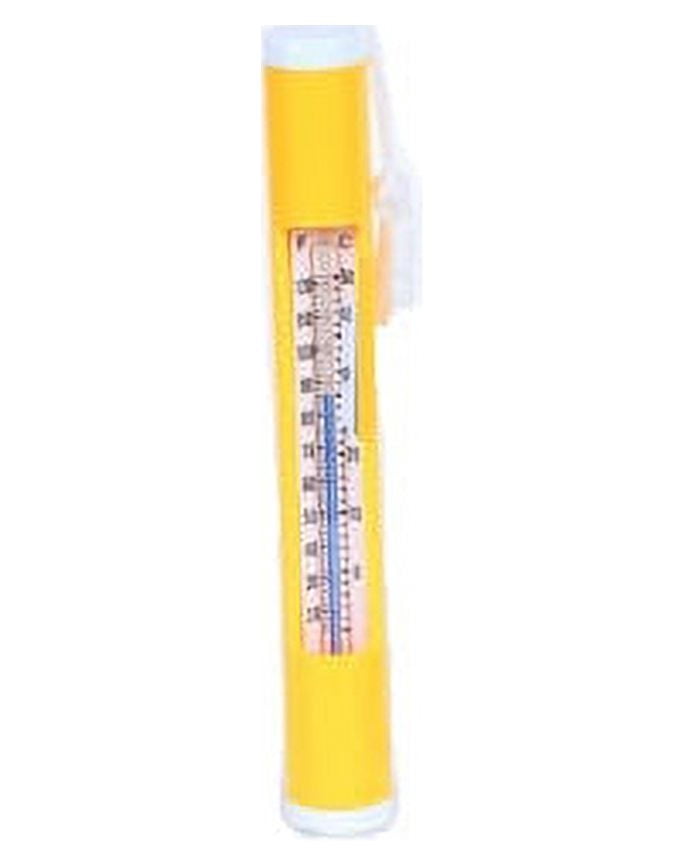 Northlight 6.75" Yellow Floating Round Swimming Pool Thermometer with ...