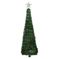 thumbnail image 1 of Northlight 6' Green Color Changing Multiple Function Pop Up Artificial Outdoor Christmas Tree, 1 of 7