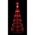thumbnail image 1 of Northlight 6' LED Light Show Cone Christmas Tree Lighted Yard Art Decoration - Red, 1 of 1