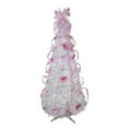 thumbnail image 1 of Northlight 6' Pre-Lit WhitePop-Up Artificial Christmas Tree - Clear Lights, 1 of 4