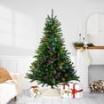 thumbnail image 1 of Northlight 6' Prelit Artificial Christmas Tree Canadian Pine - Multi LED Lights, 1 of 4