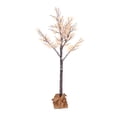 thumbnail image 1 of Northlight 6' Prelit Artificial Christmas Tree Lighted Flocked Christmas Twig Tree Outdoor, 1 of 2