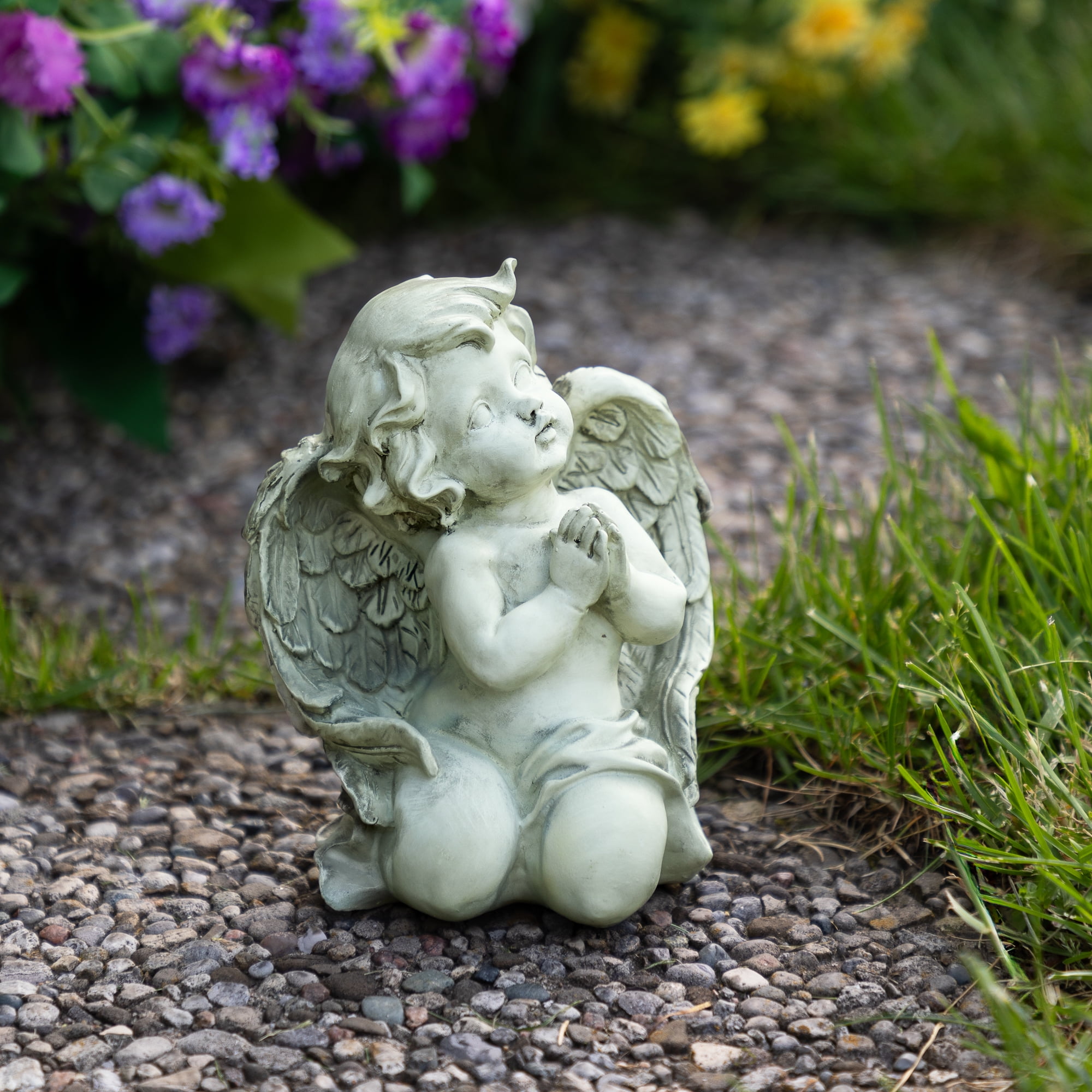 Angel Statues in Garden Statues | White - Walmart.com Angel Statues in Garden Statues | White - Walmart.com