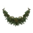 thumbnail image 1 of Northlight 6' x 9" Pre-Lit Country Mixed Pine Artificial Christmas Garland - Clear Lights, 1 of 3