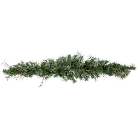 Northlight 6' x 9" Unlit Country Mixed Pine Artificial Christmas Garland