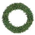 thumbnail image 1 of Northlight 60" Deluxe Windsor Pine Artificial Christmas Wreath - Clear Lights, 1 of 3