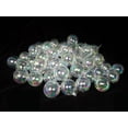 thumbnail image 1 of 60ct Clear Iridescent Shatterproof Christmas Ball Ornaments 2.5" (60mm), 1 of 3