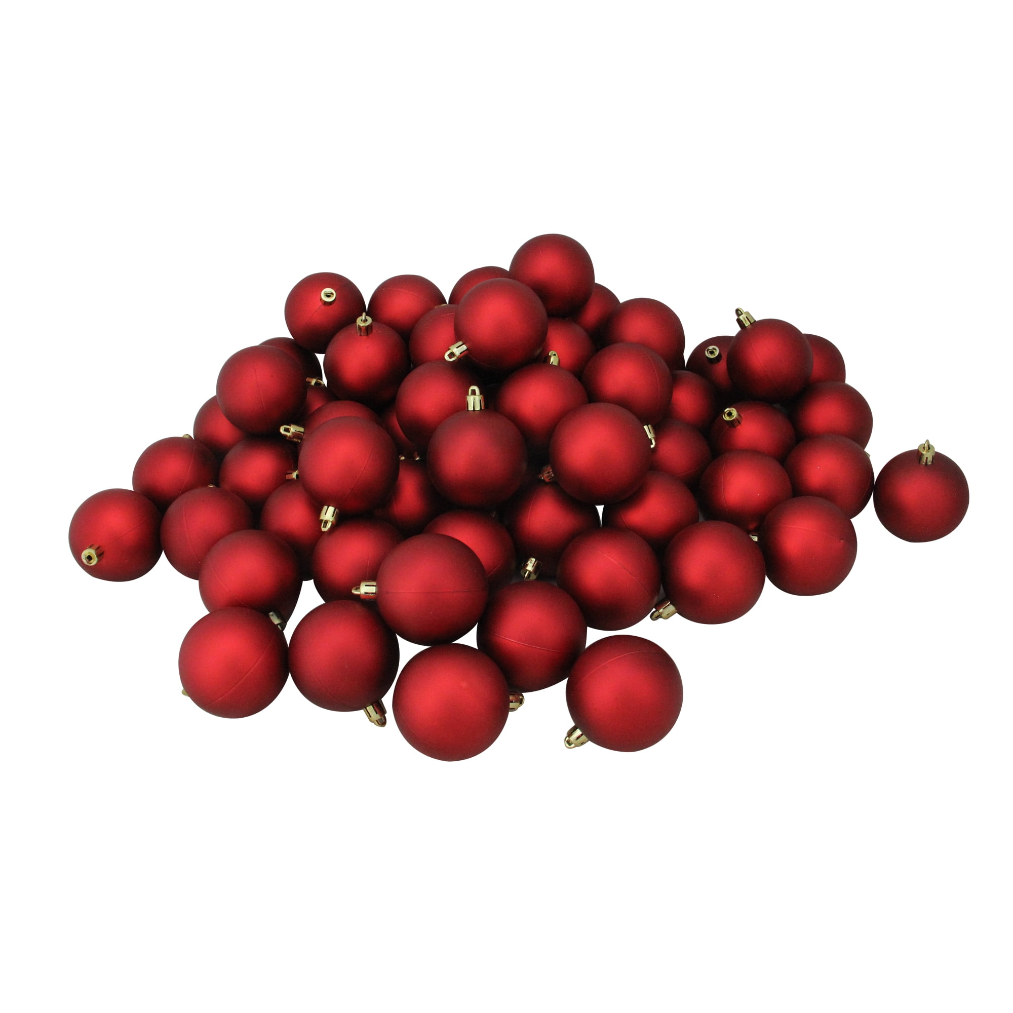 Alert Red Shatterproof Christmas Long Drop Ornament 12.5 inch (320mm)