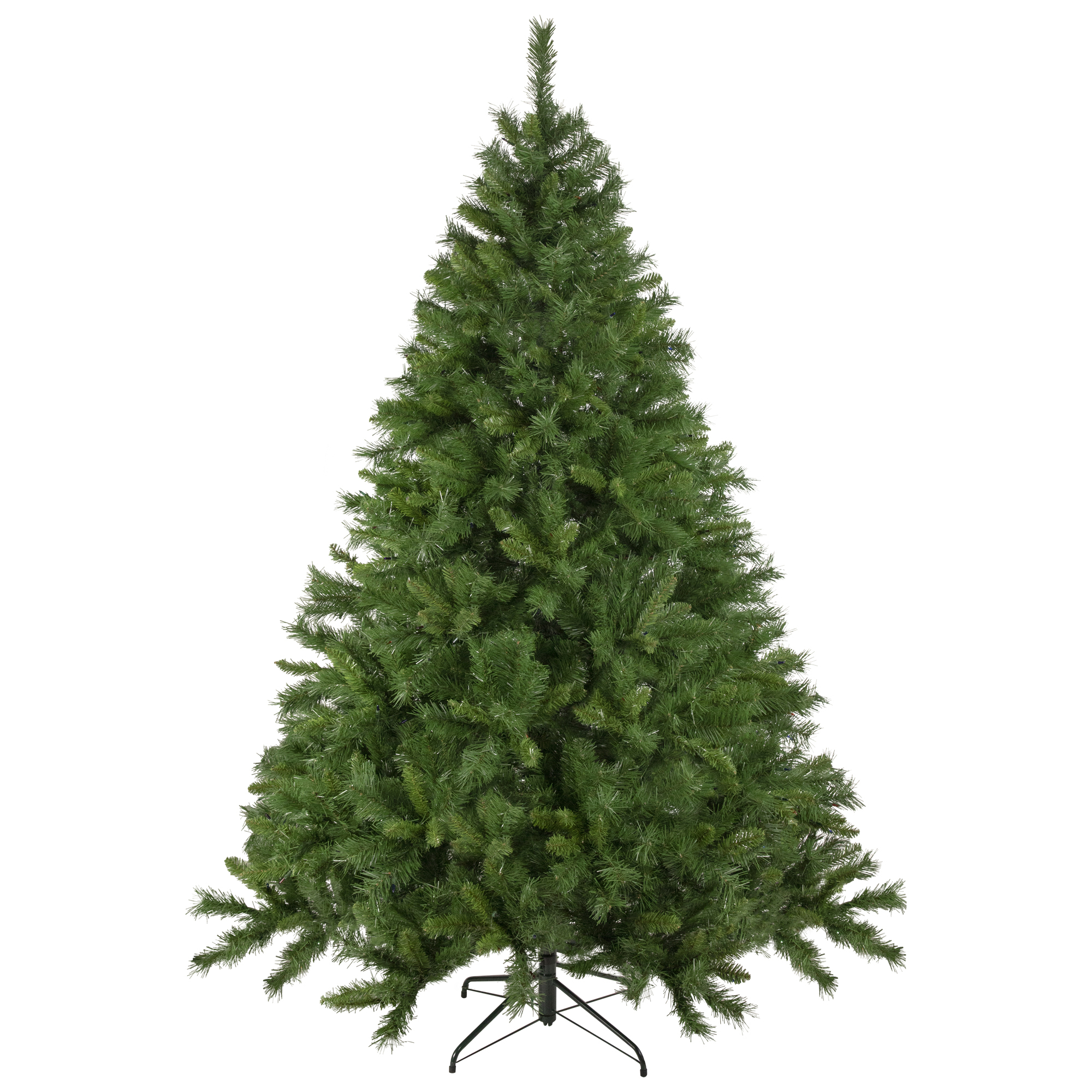 7.5 FT Green Christmas Tree, Artificial Christmas Tree Flocked Pine