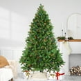 thumbnail image 1 of Northlight 7.5' Prelit Full Artificial Christmas Tree Noble Fir - Multi-Color Lights, 1 of 8