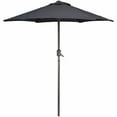 thumbnail image 1 of Northlight 7.5 ft. Outdoor Patio Market Umbrella with Hand Crank, 1 of 6