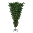 thumbnail image 1 of Northlight 7.5ft Artificial Green Upside Down Spruce Pre-Lit Medium Christmas Tree, 1 of 7