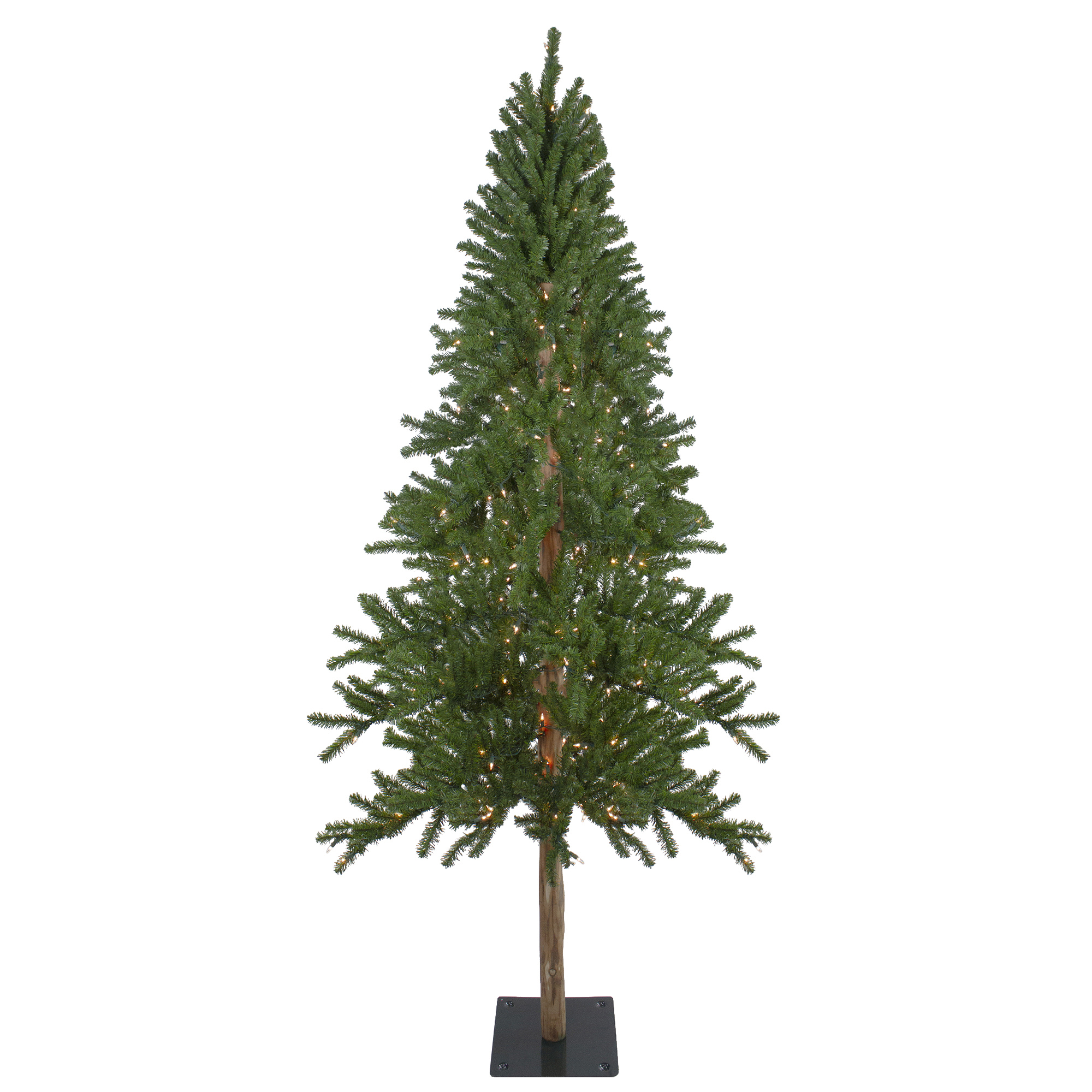 Northlight 7' PreLit Medium Alpine Artificial Christmas Tree, Clear