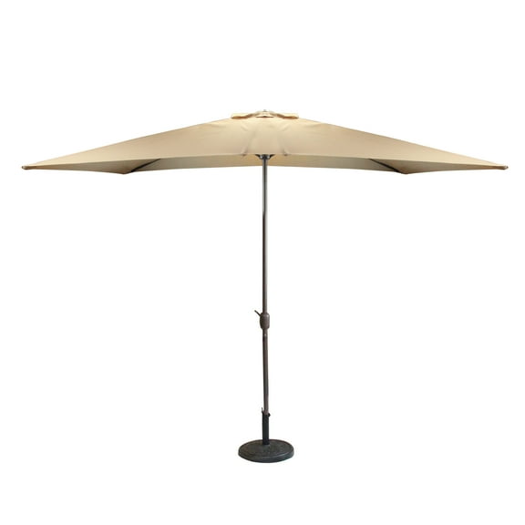 Northlight 8.5' Outdoor Patio Market Umbrella with Hand Crank - Brown