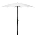 thumbnail image 1 of Northlight 8.85ft Outdoor Patio Lotus Umbrella with Hand Crank, White, 1 of 6