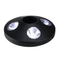 thumbnail image 1 of Northlight 8" Black 4-Panel Patio Umbrella Light with 20 LED's, 1 of 6