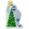 thumbnail image 1 of Northlight 8" Bumble Tops the Tree Double Sided Gel Christmas Window Cling Decoration, 1 of 6