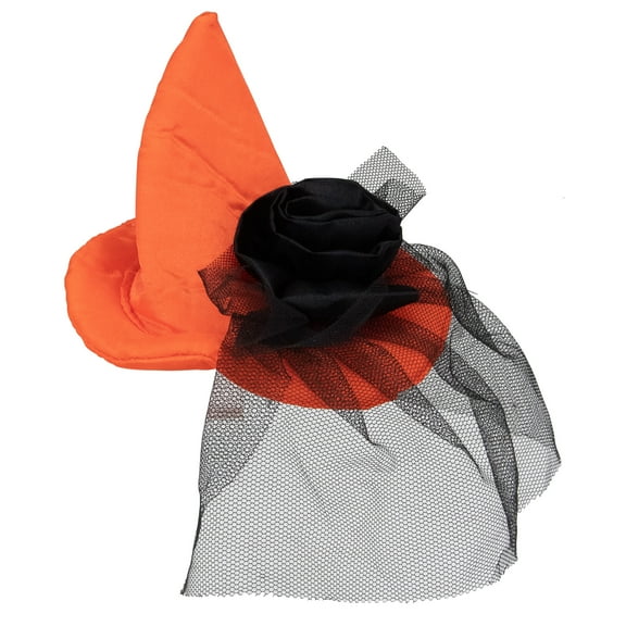 Northlight 8" Orange Hair Barrette Costume Accessory