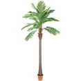 thumbnail image 1 of Northlight 8' Unlit Artificial Potted Phoenix Palm Tree, 1 of 7
