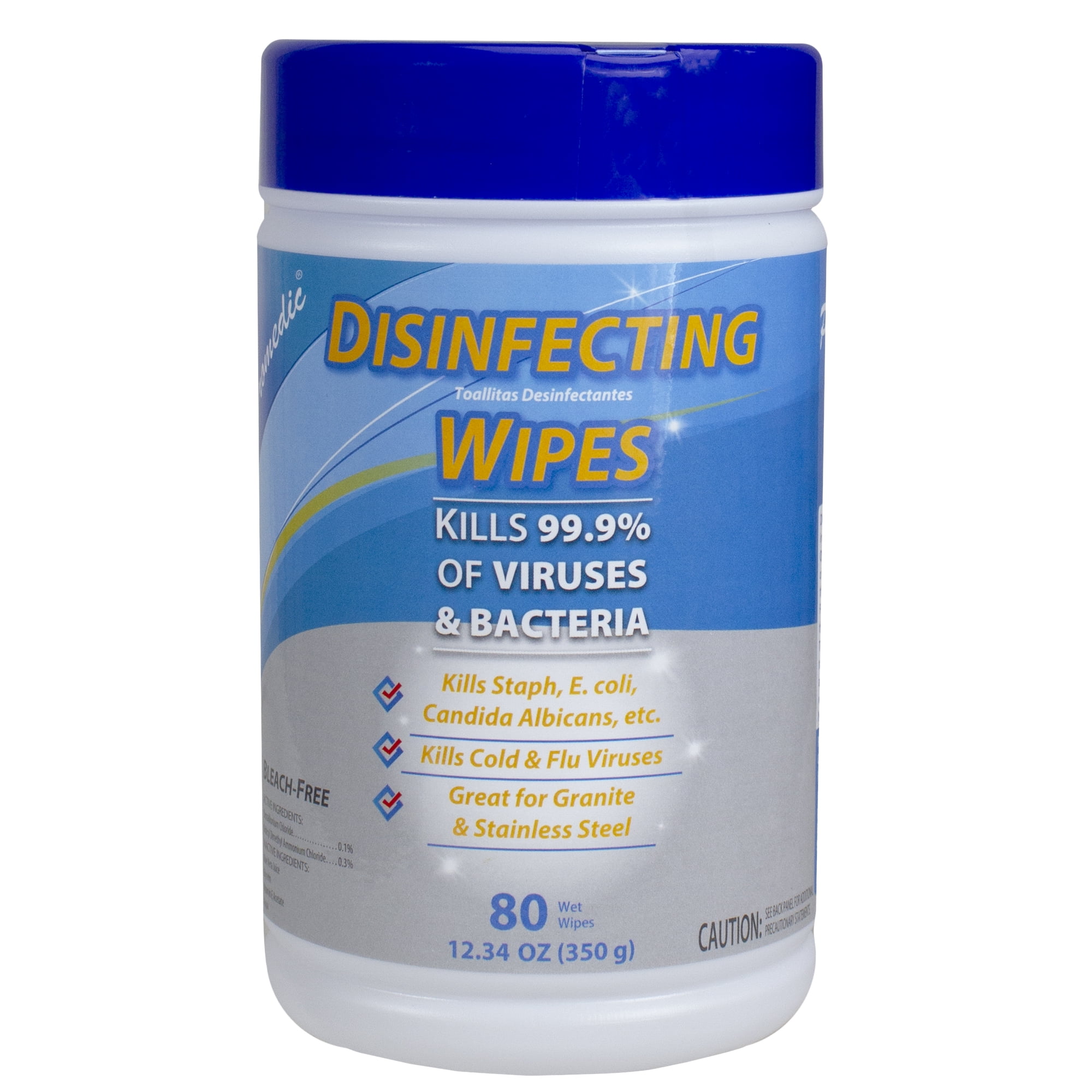 80 Count Promedic Disinfecting Wet Wipes (Case of 24)