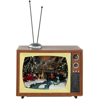 クリスマスシーン　レトロテレビ 楽天市場】クリスマス レトロTV ミュージカルマシーン （LED