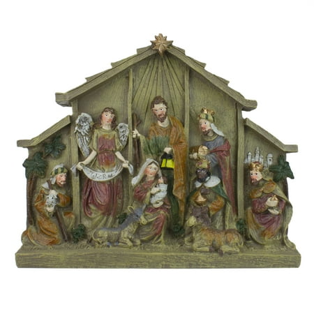 Northlight 9.75" Tabletop Nativity Scene Christmas Figure Decoration