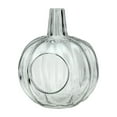 thumbnail image 1 of Northlight 9" Clear Glass Pumpkin Pillar Candle Holder, 1 of 2