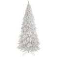 thumbnail image 1 of Northlight 9' Pre-Lit Flocked Norway White Pine Artificial Christmas Tree Warm White LED Lights, 1 of 8