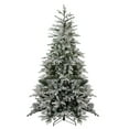 thumbnail image 1 of Northlight 9' Pre-Lit Flocked Winfield Fir Artificial Christmas Tree - Clear Lights, 1 of 7