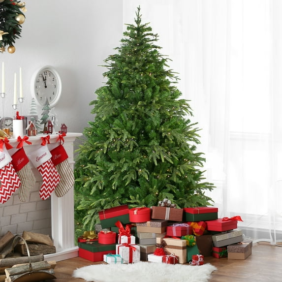Northlight 9' Pre-Lit Roosevelt Fir Artificial Christmas Tree - Clear Lights