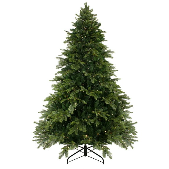 Northlight 9' Pre-Lit Woodcrest Pine Artificial Christmas Tree - Clear Lights