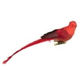 thumbnail image 1 of Northlight 9" Red Cardinal with Long Tail Clip-On Christmas Ornament, 1 of 5