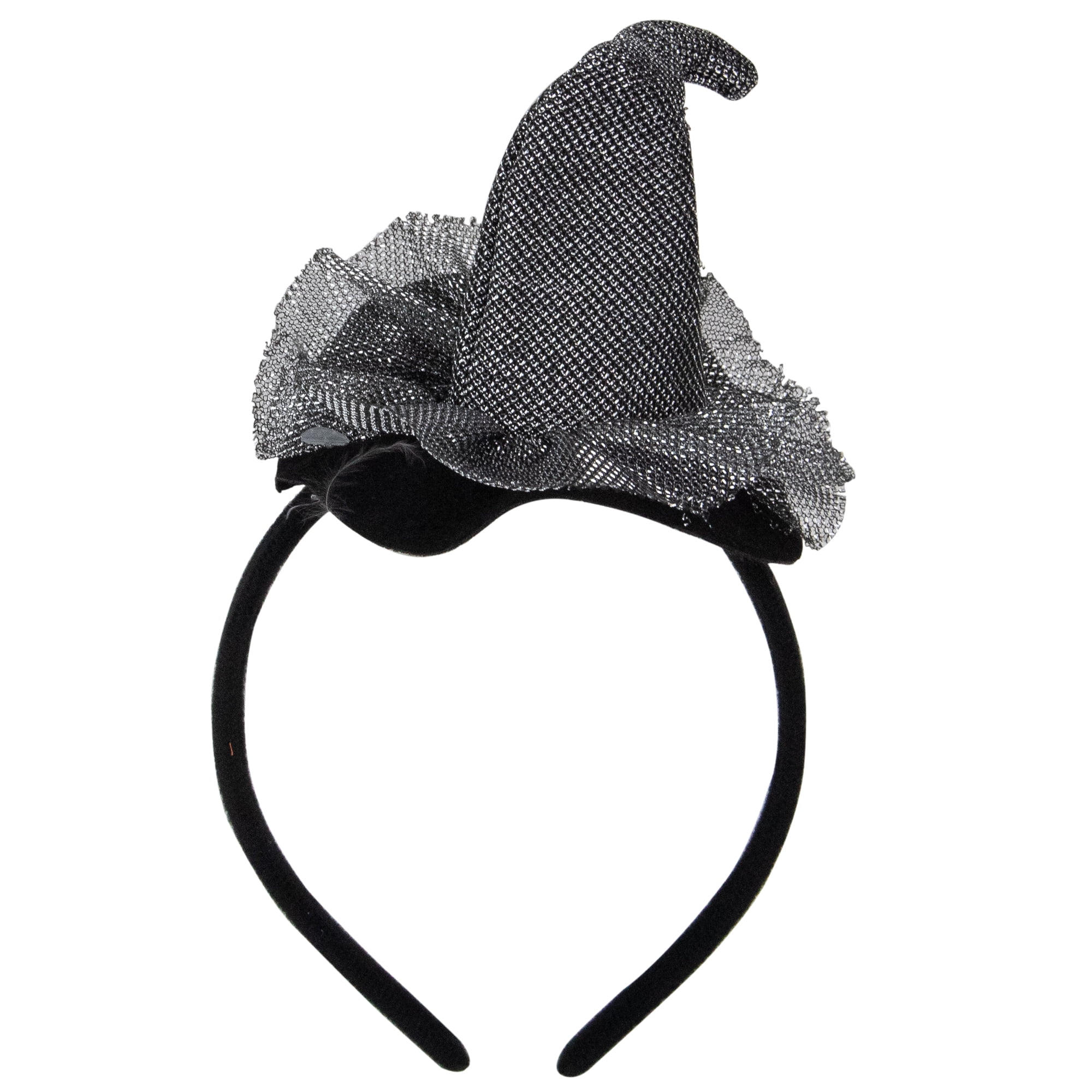 Northlight 9" Spider Web Halloween Headband Costume Accessory