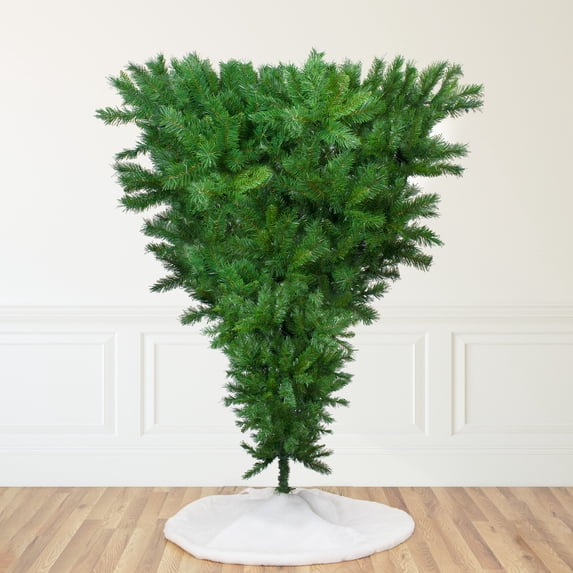 Northlight 9' Unlit Artificial Christmas Tree Sugar Pine Upside Down
