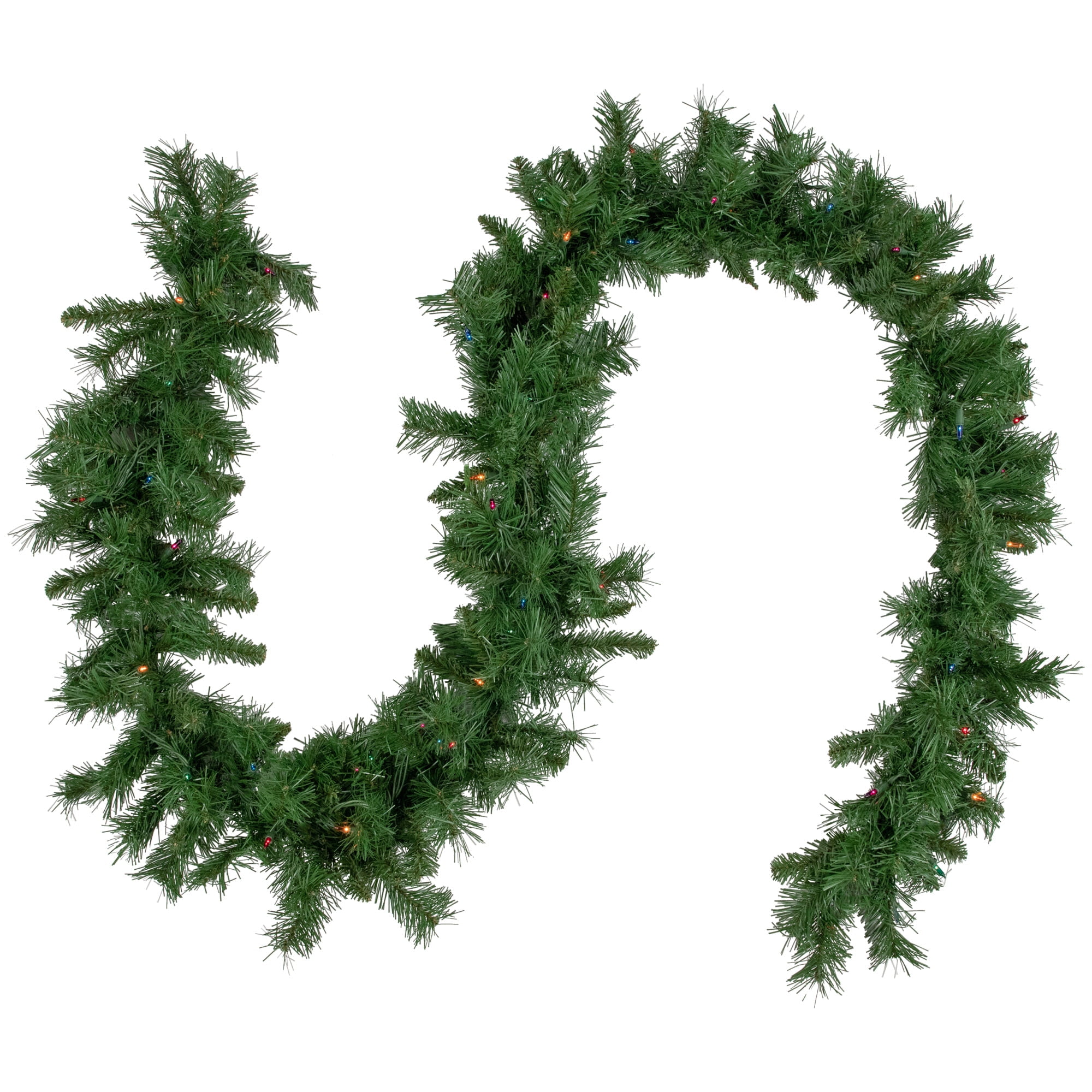 Northlight 9' x 10" PreLit Chatham Pine Artificial Christmas Garland