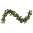 thumbnail image 1 of Northlight 9' x 12 Pre-Lit Snowy Waterloo Pine Artificial Christmas Garland - Clear Lights, 1 of 4