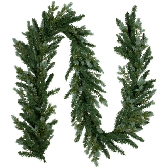 Northlight Real Touch™️ Blue Spruce Artificial Christmas Garland - 9' x 14" - Unlit