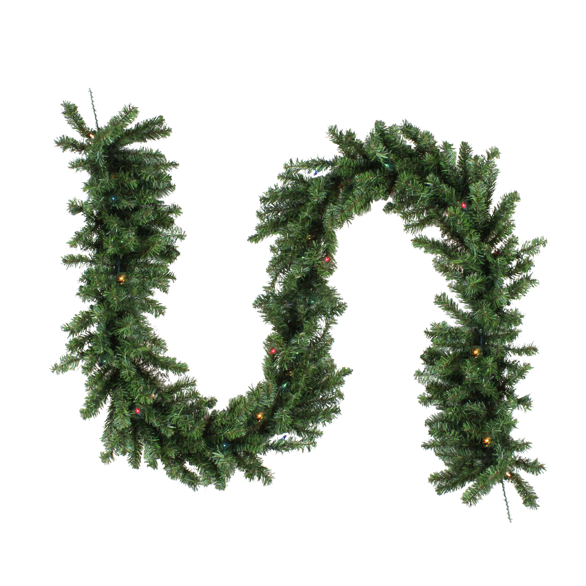 Vickerman 9’ x 14" Lime/Green Tinsel Garland 240T - Walmart.com