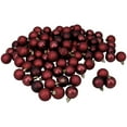 thumbnail image 1 of Northlight 96ct Shatterproof 4-Finish Christmas Ball Ornament Set 1.5" - Burgundy, 1 of 1