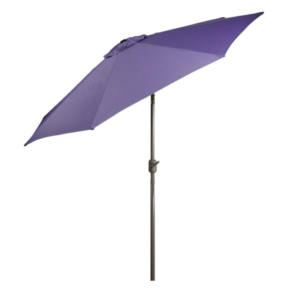 Northlight 9ft Outdoor Patio Market Umbrella with Hand Crank and Tilt Purple