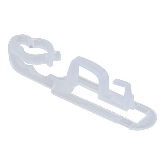 Northlight All in One Outdoor Gutter Shingle Clips for Christmas Lights - Pack of 100