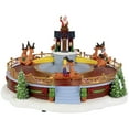 thumbnail image 1 of Northlight Animated and Musical Rockin' Reindeer Ride LED Lighted Christmas Village Display - 12", 1 of 6