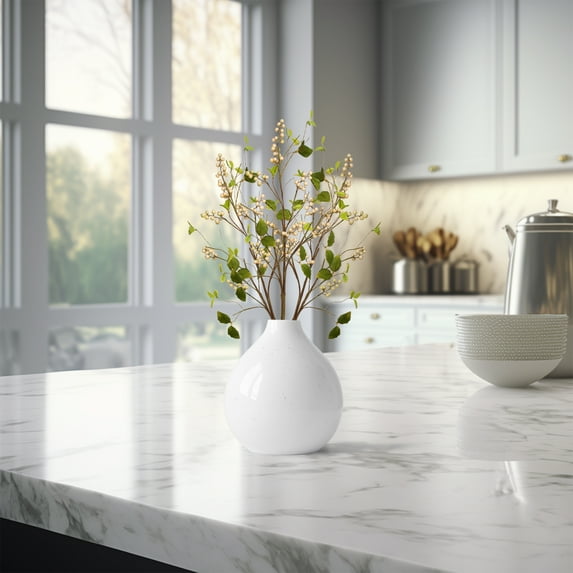 Northlight Artificial Berry Branch Sprays - 38" - Green and Cream - Set of 4