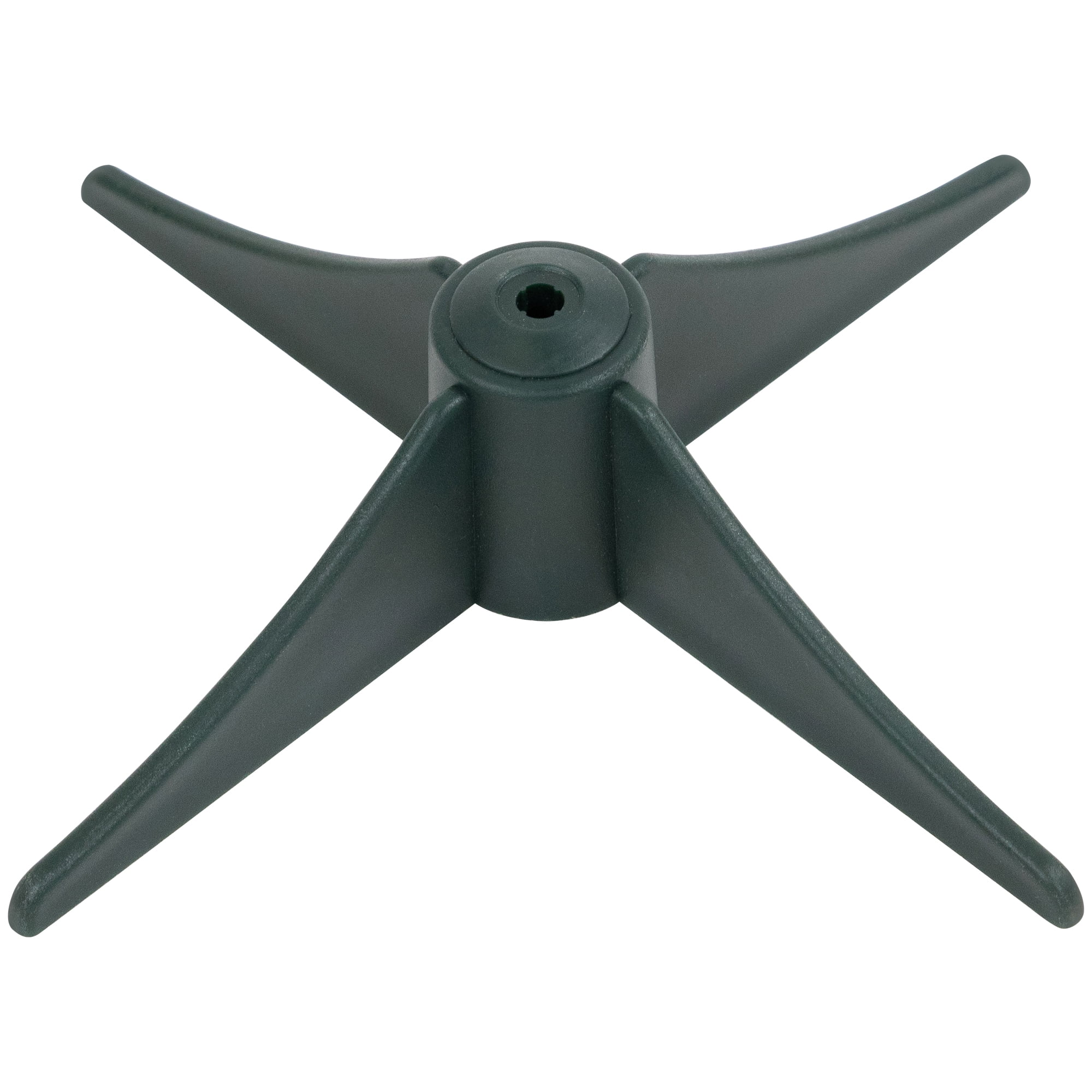 Green Plastic Foldable Christmas Tree Stand for Small Artificial Trees