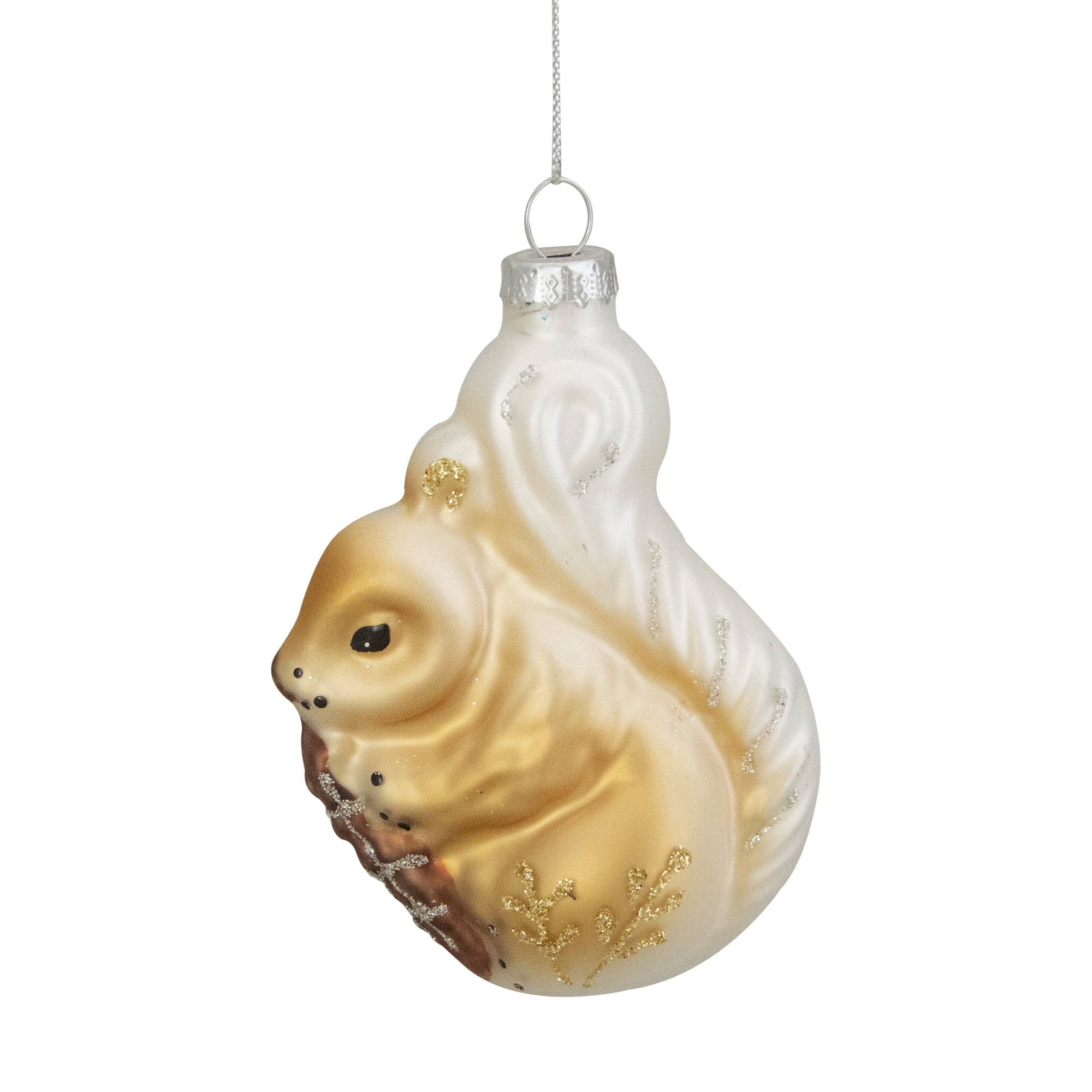 Northlight Assorted Colors Glass Christmas Decorative Accent Ornament, 3.75"