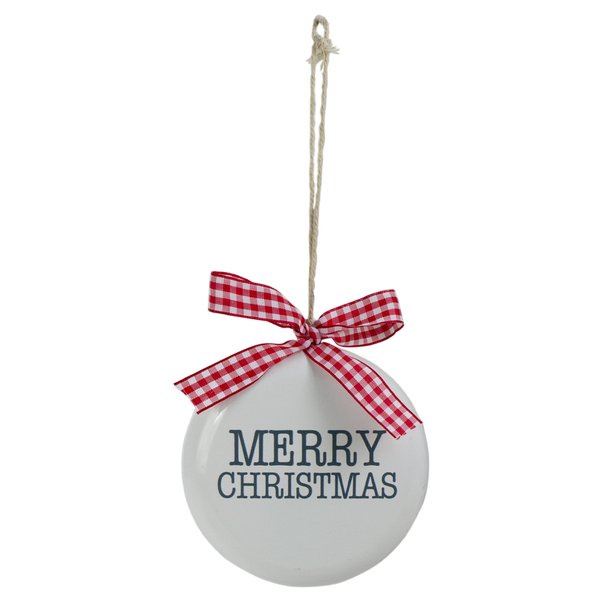 Northlight Assorted Colors Plastic Christmas Decorative Accents Ornament, 4.5"