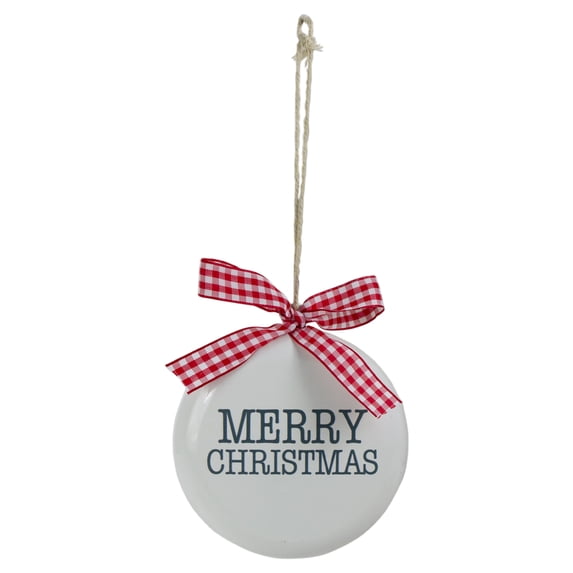Northlight Assorted Colors Plastic Christmas Decorative Accents Ornament, 4.5"