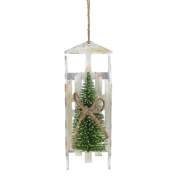Northlight Assorted Colors wooden Christmas Decorative Accent Ornament, 9"